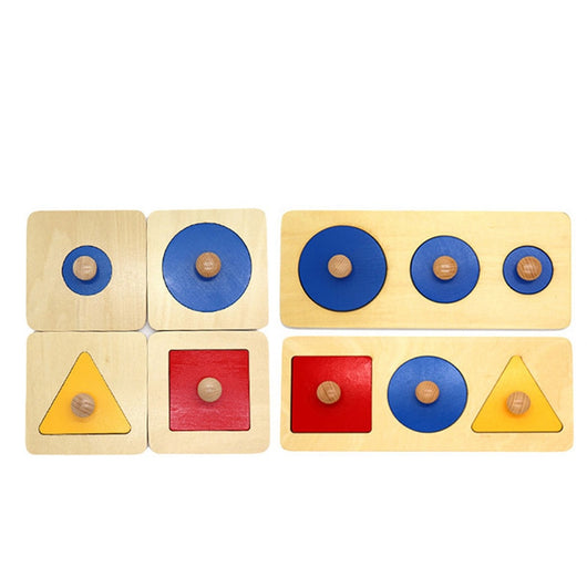 Juguete Educativo de Madera con Paneles Geométricos para Desarrollo Cognitivo - Image 9