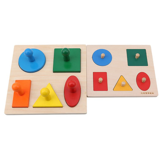 Juguete Educativo de Madera con Paneles Geométricos para Desarrollo Cognitivo - Image 10
