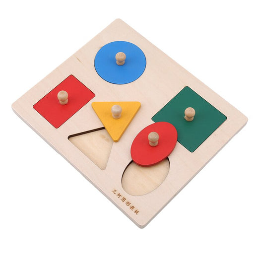 Juguete Educativo de Madera con Paneles Geométricos para Desarrollo Cognitivo - Image 13