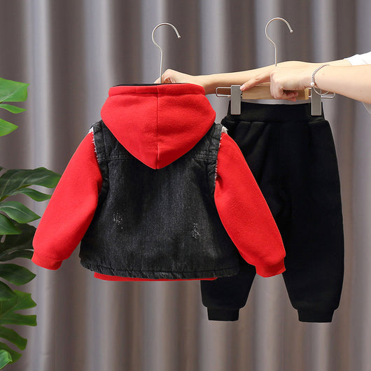 Conjunto de Jeans Térmicos para Niños y Niñas - Otoño e Invierno - Image 21