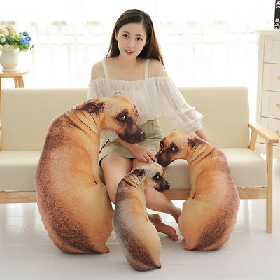 Cojín Decorativo 3D con Estampado de Perro - Almohada Divertida y Peluche de Regalo - Image 12