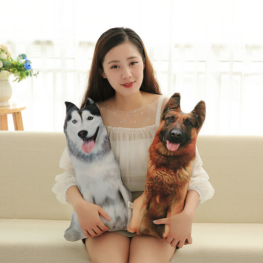 Cojín Decorativo 3D con Estampado de Perro - Almohada Divertida y Peluche de Regalo - Image 13