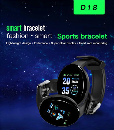 Pulsera Inteligente con Pantalla Redonda - Image 11