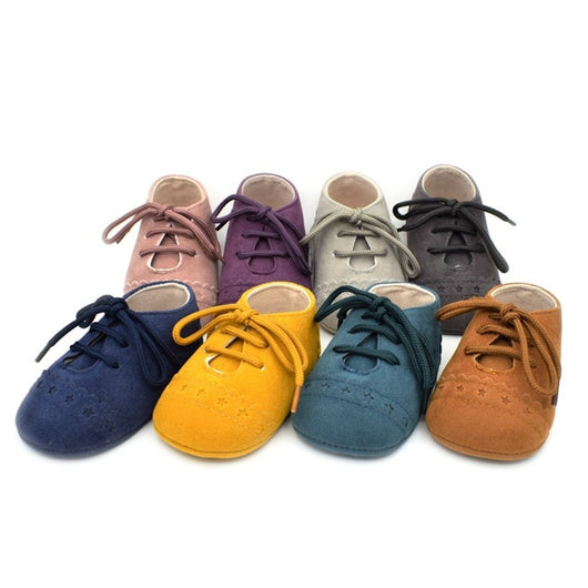 Zapatos Suaves para Bebé Primavera-Otoño con Encaje, Suela Flexible 0-1 Año - Image 14