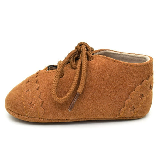 Zapatos Suaves para Bebé Primavera-Otoño con Encaje, Suela Flexible 0-1 Año - Image 25