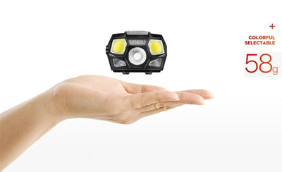 Linterna Frontal LED Recargable USB para Correr - Image 12