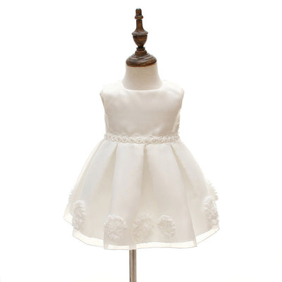 Vestido de Fiesta Princesa para Niña con Falda Tul Floral - Image 6