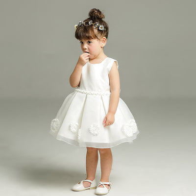 Vestido de Fiesta Princesa para Niña con Falda Tul Floral - Image 11