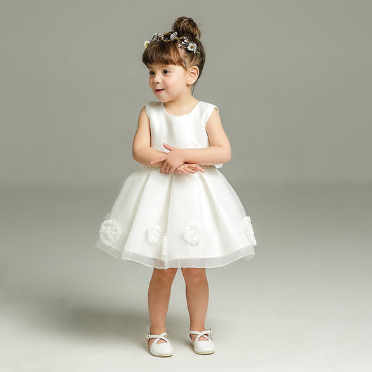 Vestido de Fiesta Princesa para Niña con Falda Tul Floral - Image 13