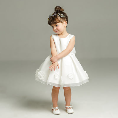 Vestido de Fiesta Princesa para Niña con Falda Tul Floral - Image 14