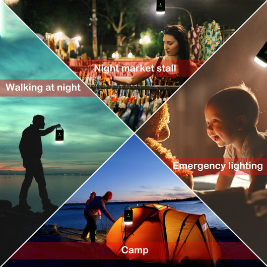 Linterna LED Recargable Impermeable para Campamento y Tienda - Image 13