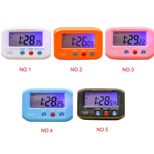 Reloj Electrónico Portátil 120A con Pantalla Luminosa