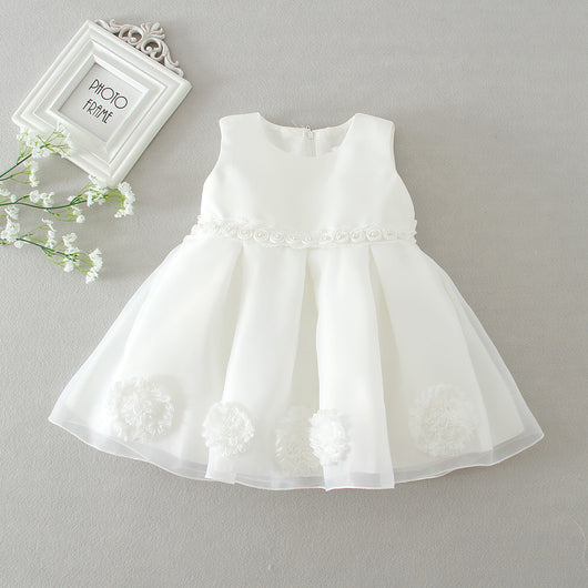 Vestido de Fiesta Princesa para Niña con Falda Tul Floral - Image 20