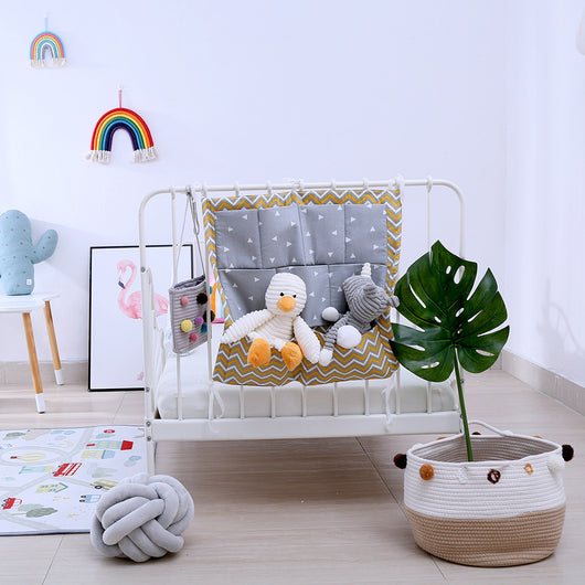 Bolsa Organizadora Multiuso de Algodón para Pañales y Accesorios de Bebé - Image 11