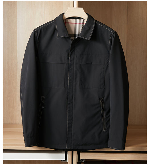 Chaqueta Casual Elegante para Hombre Maduro - Image 7