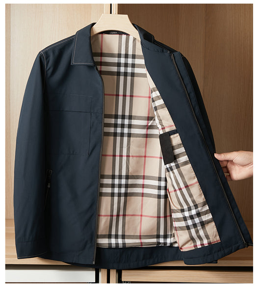Chaqueta Casual Elegante para Hombre Maduro - Image 9
