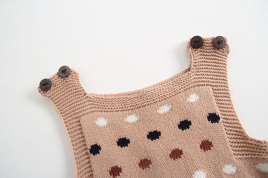 Enterizo Tejido para Bebé con Estampado Lunares Jacquard - Image 12