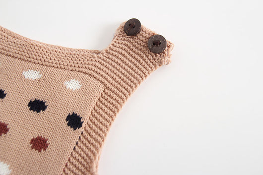 Enterizo Tejido para Bebé con Estampado Lunares Jacquard - Image 13