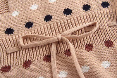 Enterizo Tejido para Bebé con Estampado Lunares Jacquard - Image 14