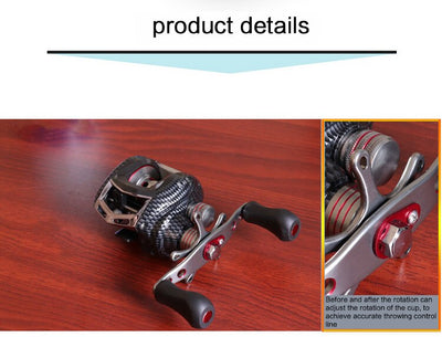 Carrete Centrífugo Doble Raistar Water Drop - Pesca de Alto Rendimiento - Image 13