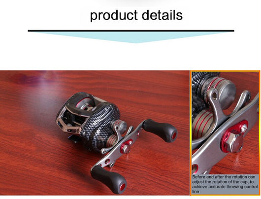 Carrete Centrífugo Doble Raistar Water Drop - Pesca de Alto Rendimiento - Image 13