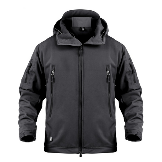 Chaqueta Táctica Soft Shell con Capucha para Hombre - Image 11