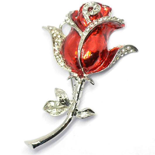 Memoria USB Flor de Rosal con Cristales y Diamantes - Image 10