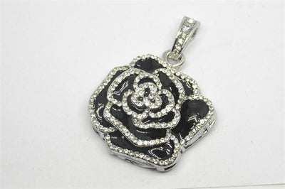 Memoria USB Flor de Rosal con Cristales y Diamantes - Image 14