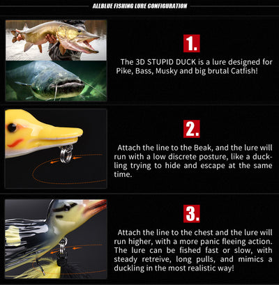 Señuelo en Forma de Pato para Pesca - Image 6