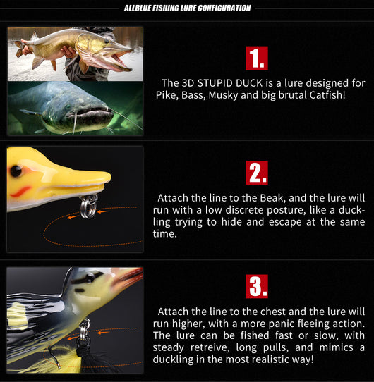 Señuelo en Forma de Pato para Pesca - Image 6