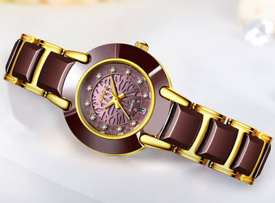 Reloj de Pareja con Movimiento Importado y Cerámica Premium - Image 14