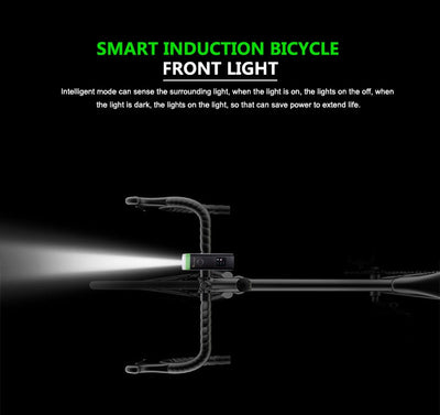Luz Frontal para Bicicleta con Sensor Automático - Image 12