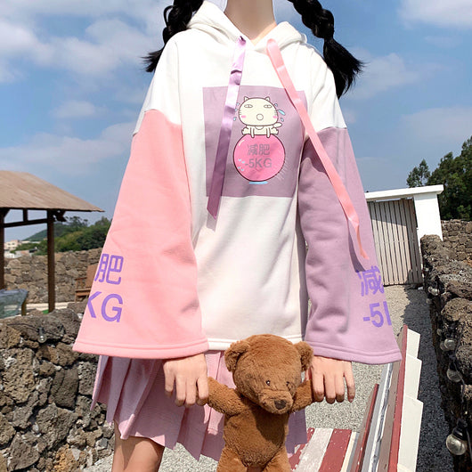 Sudadera Gato Lindo para Niña - Hoodie Grueso con Forro Polar Otoño Invierno - Image 19