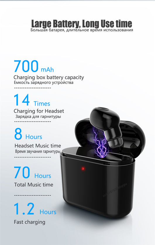 Auricular Bluetooth Mini Ultraligero - Image 12