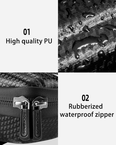 Bolsa Delantera Rígida para Bicicleta - Portatubo Superior - Image 12