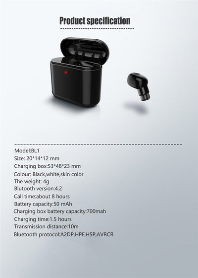 Auricular Bluetooth Mini Ultraligero - Image 20