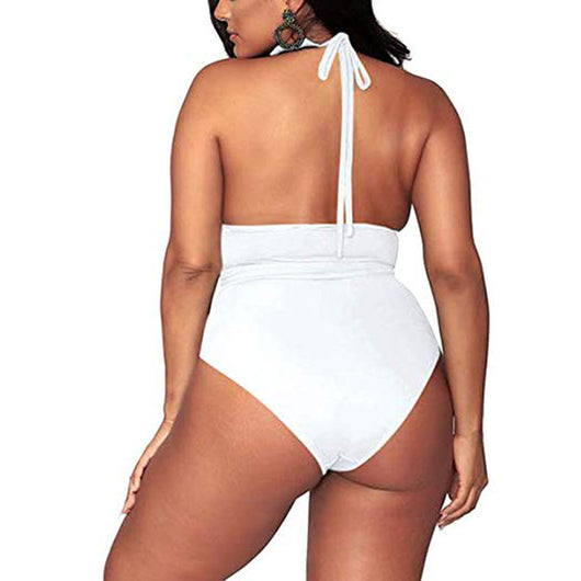 Bikini Deportivo de Talle Alto con Tirantes Cruzados y Escote Profundo - Image 7