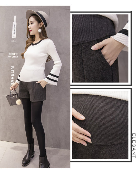 Pantalones Cortos Premamá con Soporte Abdominal - Image 10