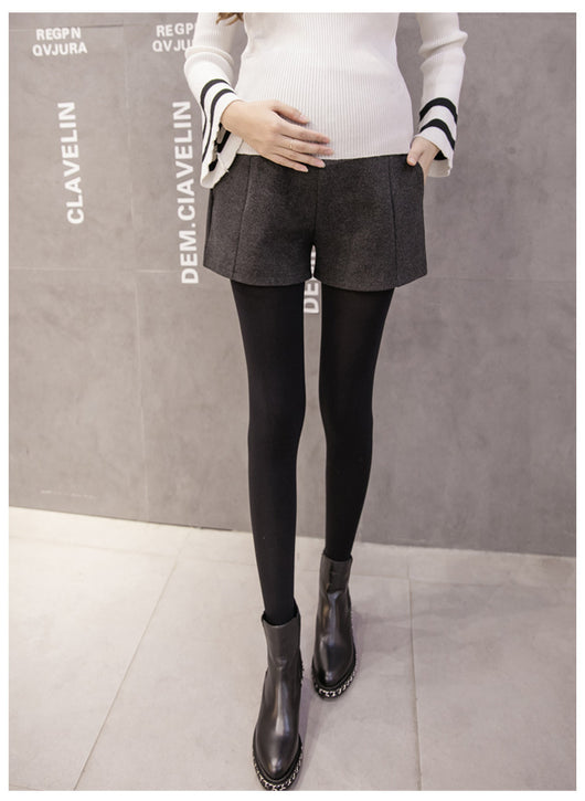 Pantalones Cortos Premamá con Soporte Abdominal - Image 12
