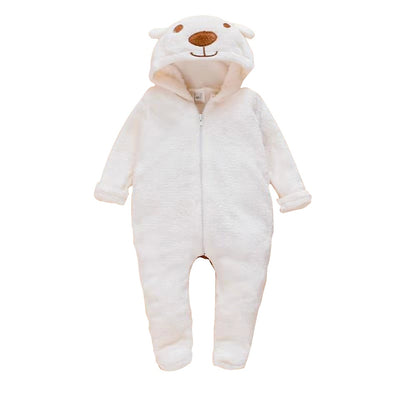 Pijama Enterizo de Bebé en Velvet Cálido - Image 10