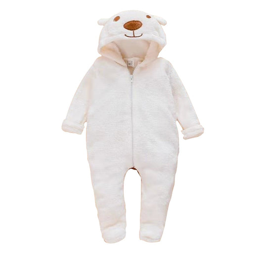 Pijama Enterizo de Bebé en Velvet Cálido - Image 10