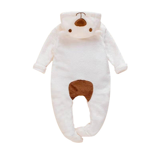 Pijama Enterizo de Bebé en Velvet Cálido - Image 11