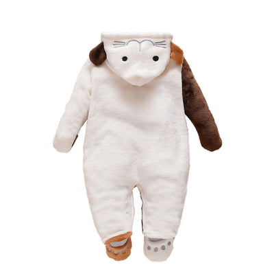 Pijama Enterizo de Bebé en Velvet Cálido - Image 18