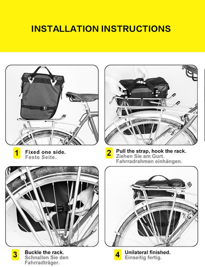 Portaequipajes Multifuncional para Bicicleta - Image 19