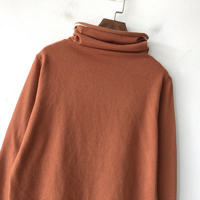 Suéter Cuello Alto Holgado Mujer - Tejido Fino y Ligero - Image 38