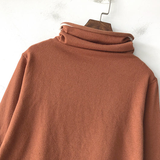 Suéter Cuello Alto Holgado Mujer - Tejido Fino y Ligero - Image 39