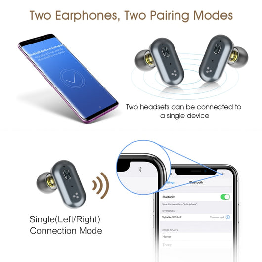 Auriculares Bluetooth Inalámbricos SYLLABLE S101 - Image 23