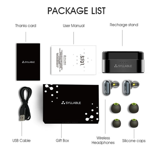 Auriculares Bluetooth Inalámbricos SYLLABLE S101 - Image 25