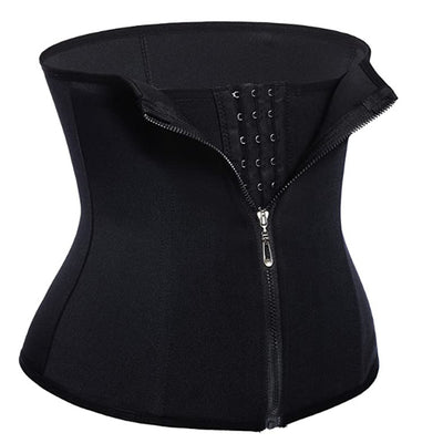 Faja Corset Neopreno con Cierre de Cremallera Triple - Modelador Corporal Postparto Fitness - Image 8