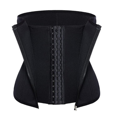 Faja Corset Neopreno con Cierre de Cremallera Triple - Modelador Corporal Postparto Fitness - Image 10